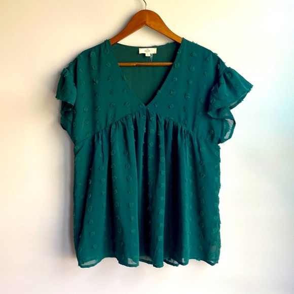 Green Blouse - Picture 1 of 4